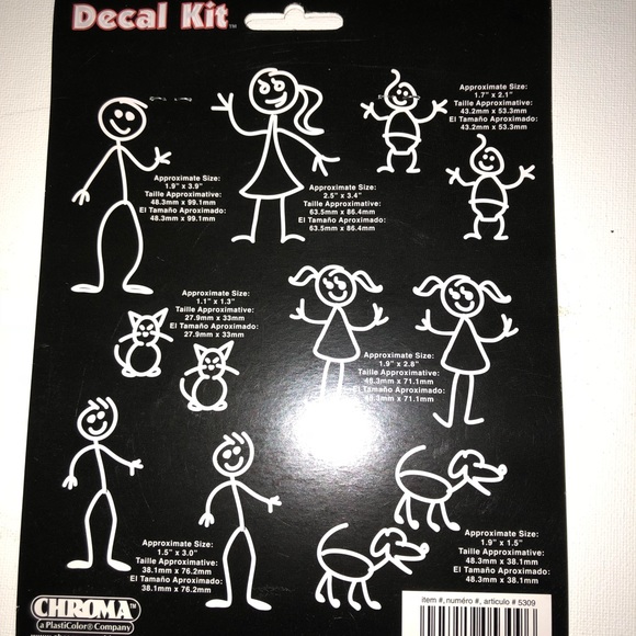 🛍$1 Add-on!🛍 Decals. 2 packs per set. - Picture 3 of 8